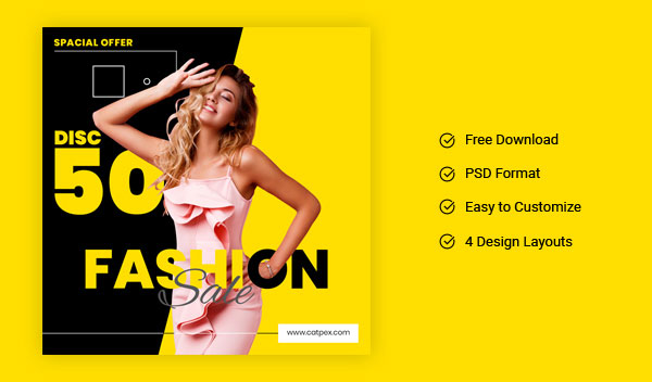 PSD Fashion – Social Media AD Design